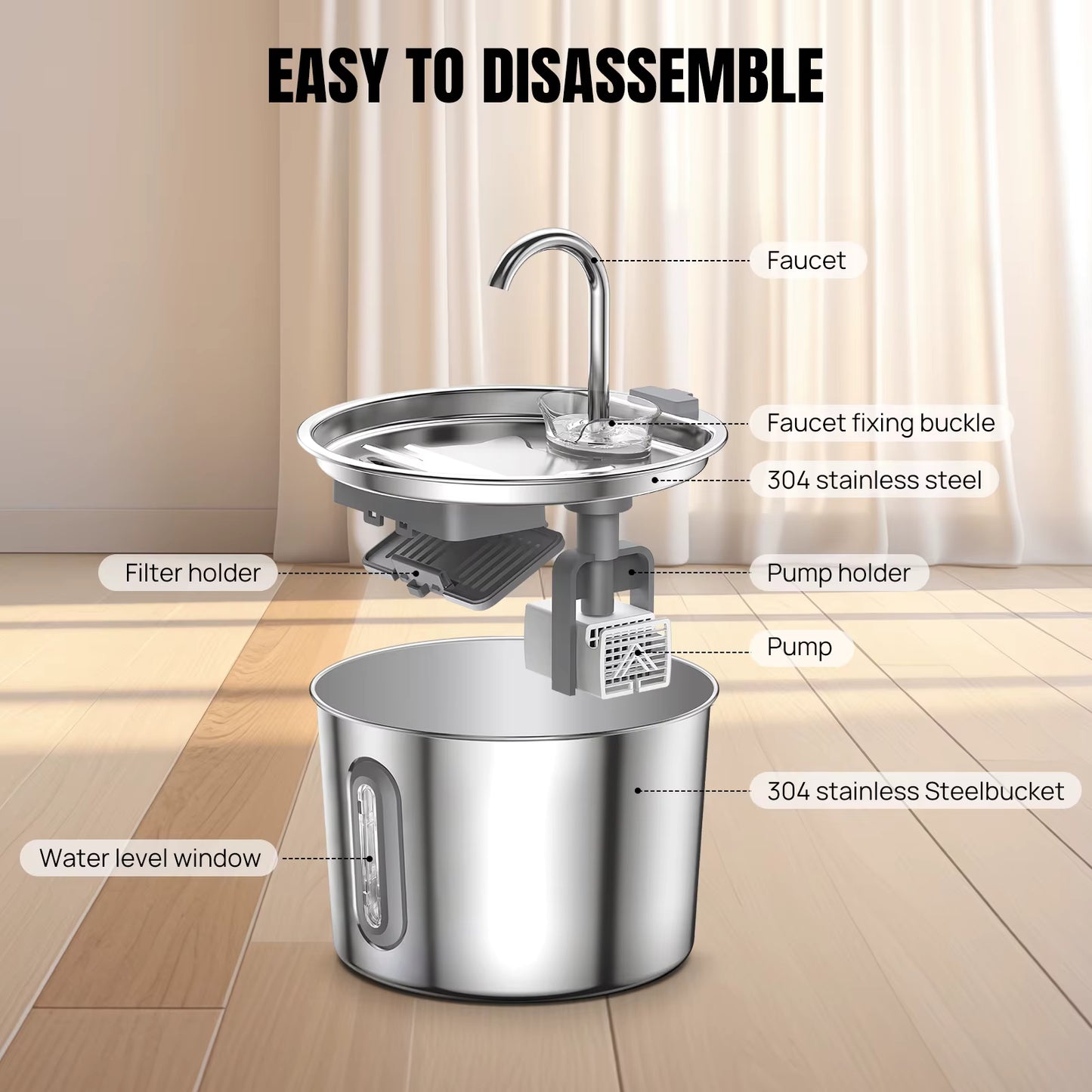 Robson's Pet Co Dog and Cat filtered water fountain!