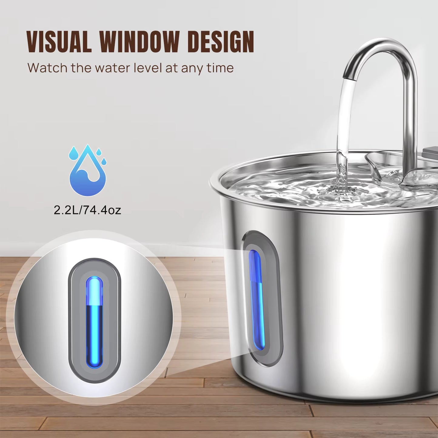 Robson's Pet Co Dog and Cat filtered water fountain!