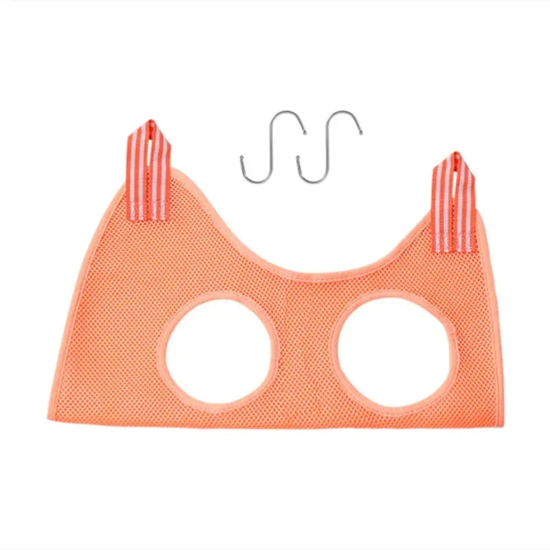Pet Grooming Hammock with Reinforced Grommets. Easy to Trim!