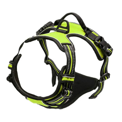 Adjustable No Pull Dog Harness Front Clip Reflective Comfortable Handle for Medium to Large Dogs
