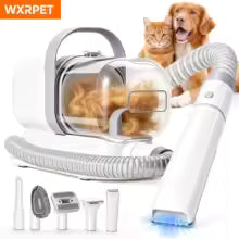 Robson's Pet Co 5 IN 1 Dog Grooming Vacuum & Pet Grooming Kit.